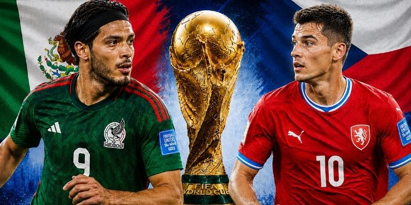 Cộng hòa Séc vs Mexico đang ở trạng thái tinh thần trái ngược Cộng hòa Séc vs Mexico đang ở trạng thái tinh thần trái ngược